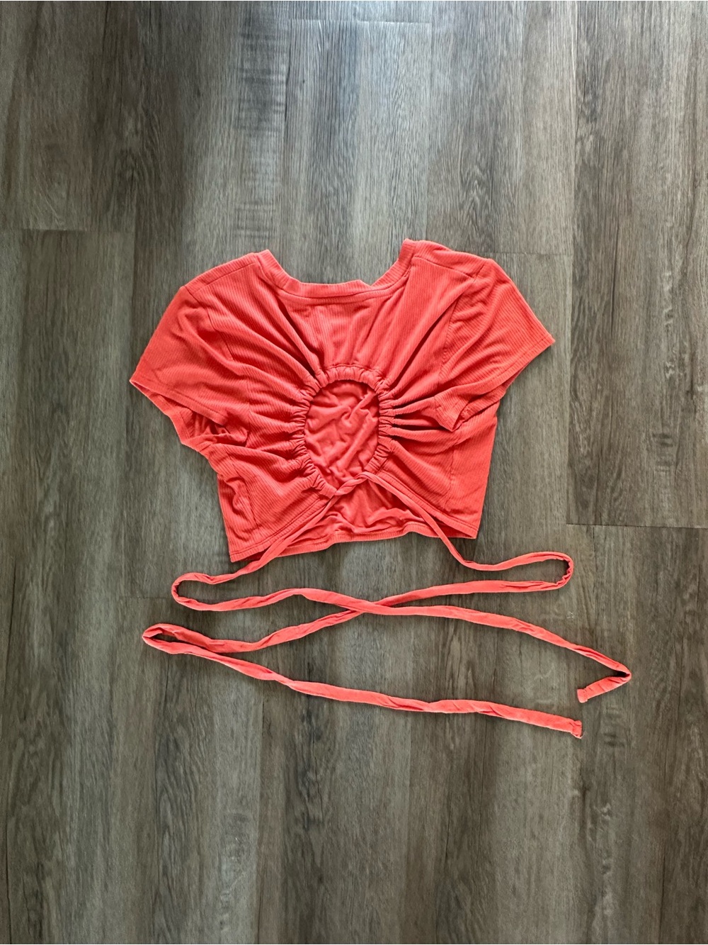 Offline by Aerie Ribbed Wrap Around Top